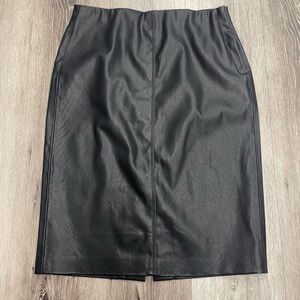 Blanknyc Pleather Black‎ Skirt